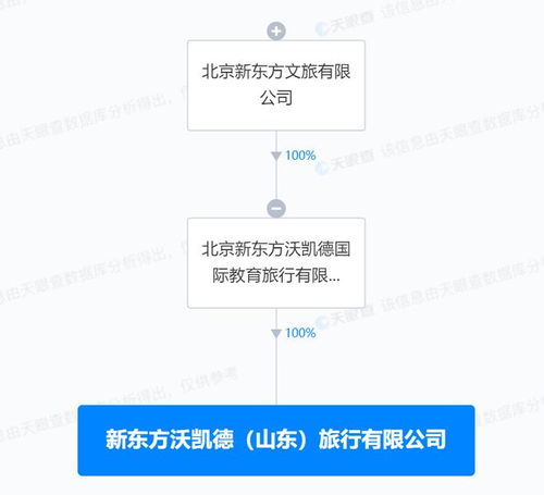 新東方在山東成立沃凱德旅行公司，拓展社會經濟咨詢服務